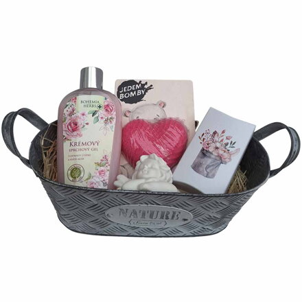 Andělský plechový dárkový box z lásky