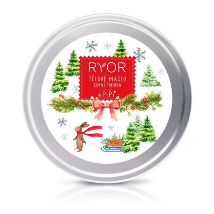 Ryor - ePiPí Zimní pohoda Výživné tělové máslo - 200 ml