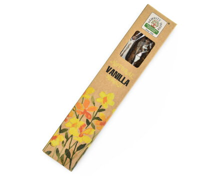 Indické vonné tyčinky Namaste India Natural - Vanilla Masala