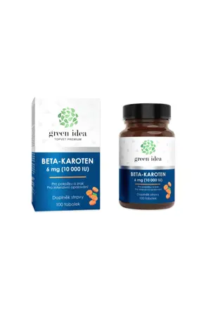 Green idea Beta-karoten - tobolky 100 ks
