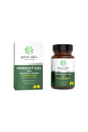 Green idea Pupalkový olej - tobolky 60 ks