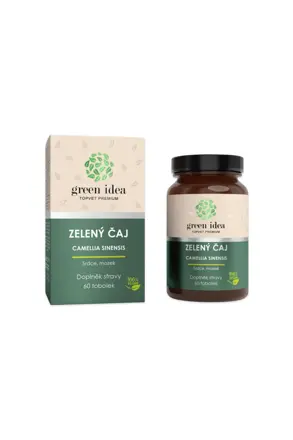 Green idea Zelený čaj bylinný extrakt - tobolky 60 ks