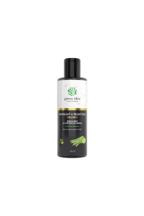 Green idea Bergamot a citronová tráva - koupelový a tělový olej 200 ml