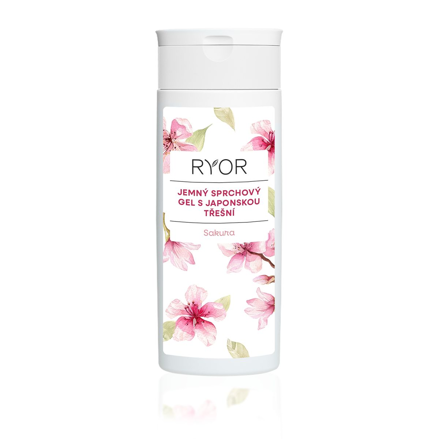 Ryor - Sakura Jemný sprchový gel s japonskou třešní - 200 ml