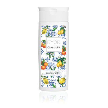 Ryor - Sprchový gel 3v1 Citrus Spirit - 200 ml