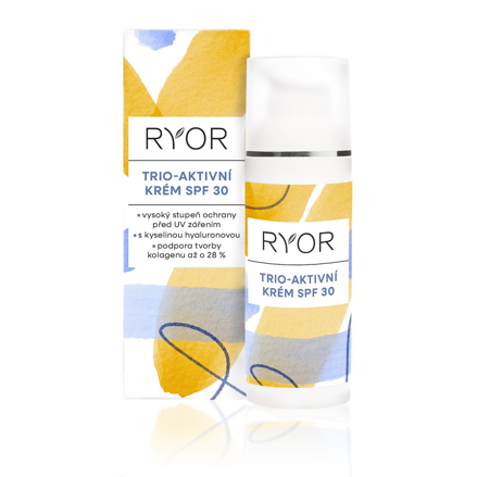 Ryor - Trio - aktivní krém SPF 30 - 50 ml