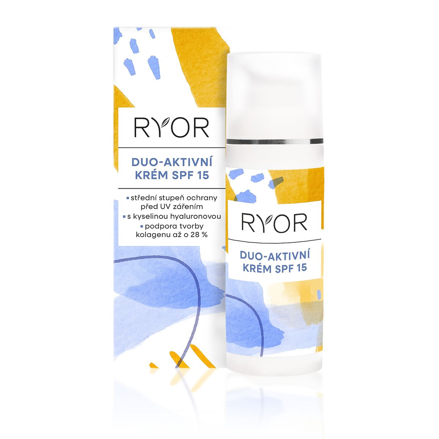 Ryor - Duo - aktivní krém SPF 15 - 50 ml