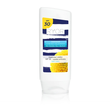 Ryor - Opalovací mléko SPF 30 - vysoká ochrana - 200 ml