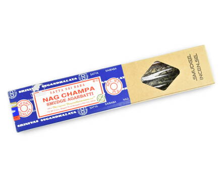 Indické vonné tyčinky Satya Nag Champa Smudge 25 g