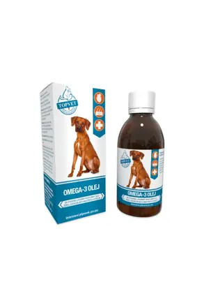Topvet Omega-3 olej pro psy 200 ml