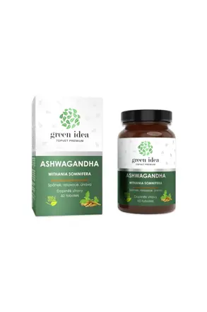 Green idea Ashwagandha - tobolky 60 ks