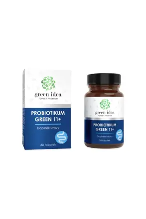 Green idea Probiotikum GREEN 11+ tobolky 30 ks