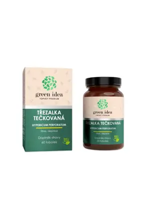 Green idea Třezalka bylinný extrakt - tobolky 60 ks