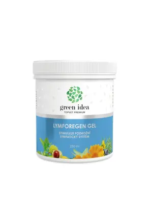 Green idea Lymforegen masážní gel 250 ml