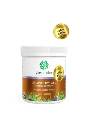 Green idea Jalovcový masážní gel - limitovaná edice 300 ml